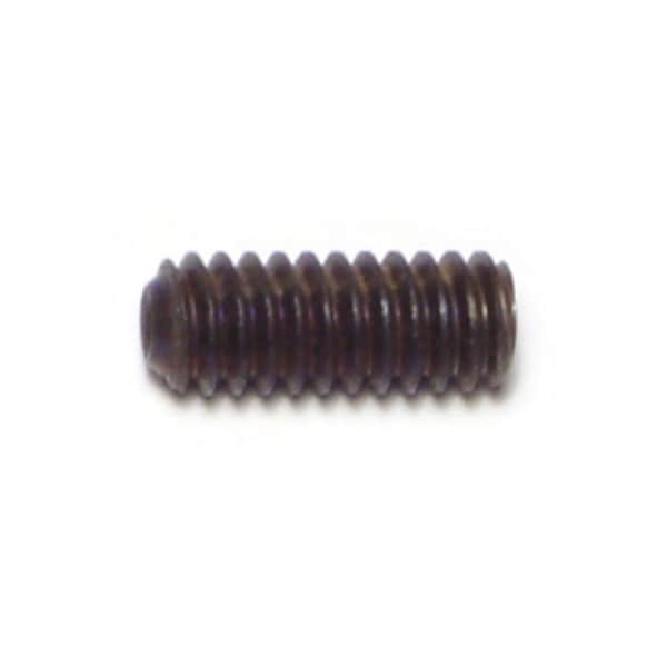 Midwest Fastener 1/4"-20 x 5/8" Steel Coarse Thread Hex Socket Headless Set Screws 10PK 70786 - main